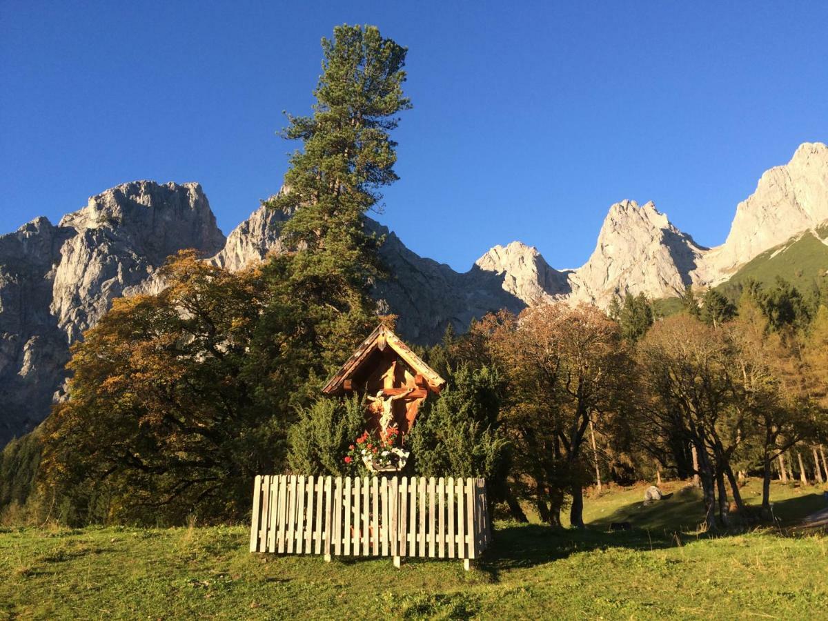 Ferienwohnung Hochkoenig Im Barbarahof Bischofshofen Exterior foto