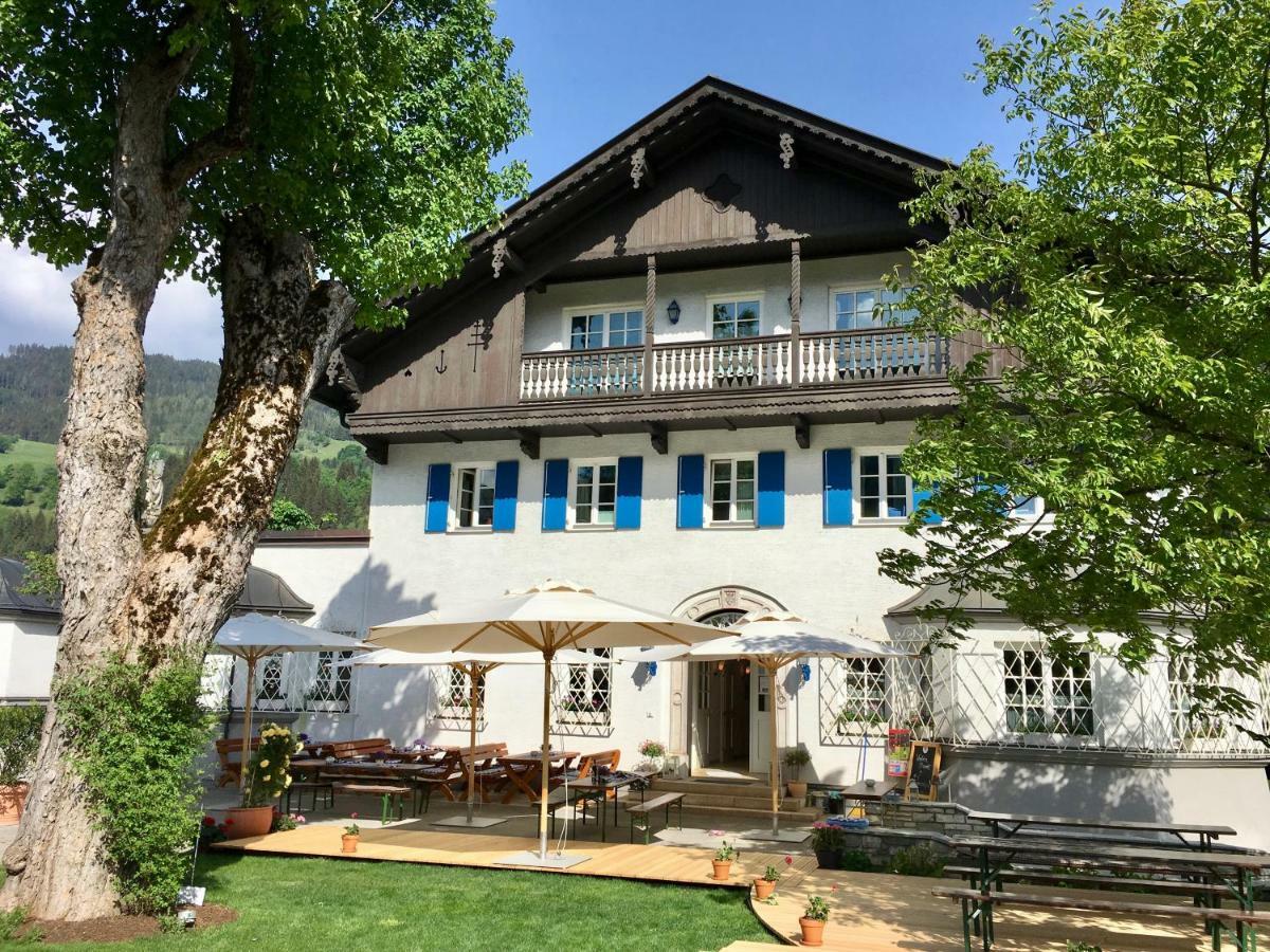 Ferienwohnung Hochkoenig Im Barbarahof Bischofshofen Exterior foto